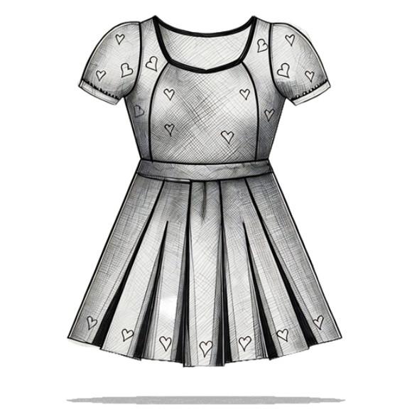 (molde em Pdf) Vestido Feminino Adulto Person Pp ao Xg