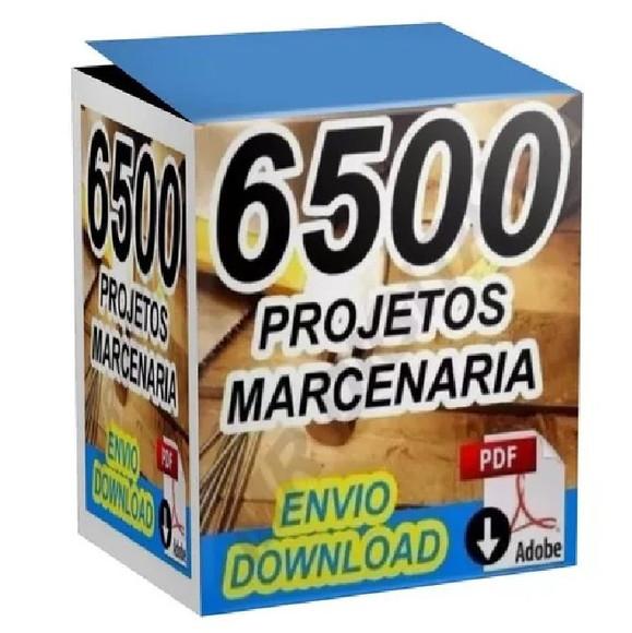 6500 Projetos de Fabricação para Marcenaria