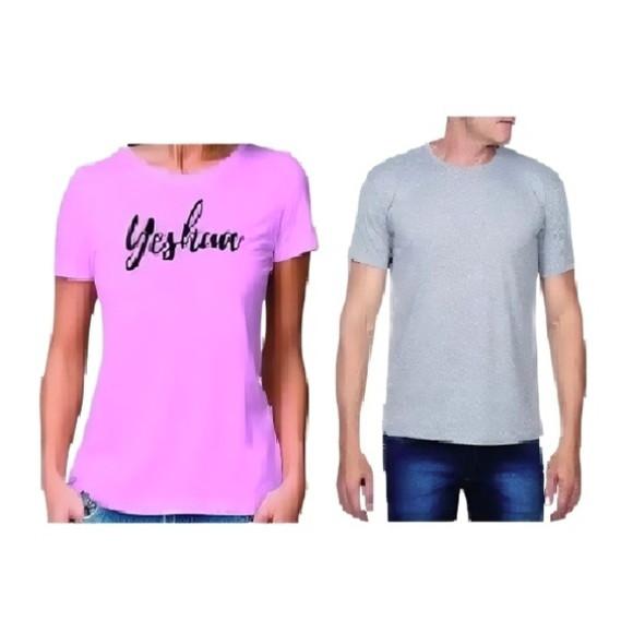 Kit Moldes Camiseta Gola Redonda + Baby Look + Longline