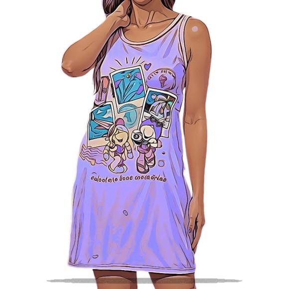 Modelagem Camisola Regata Fem Adulto em pdf do P ao Xg