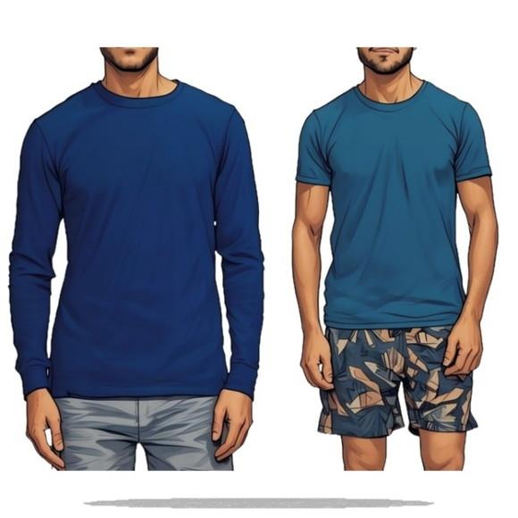 Modelagem Camiseta Manga Longa e Curta Gola o Pp ao Gg