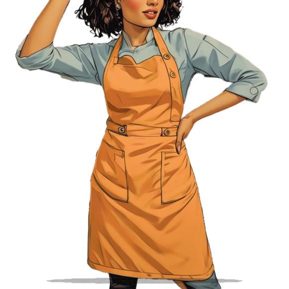 Modelagem Digital em pdf de Avental Cozinha Lindo P ao Xxg