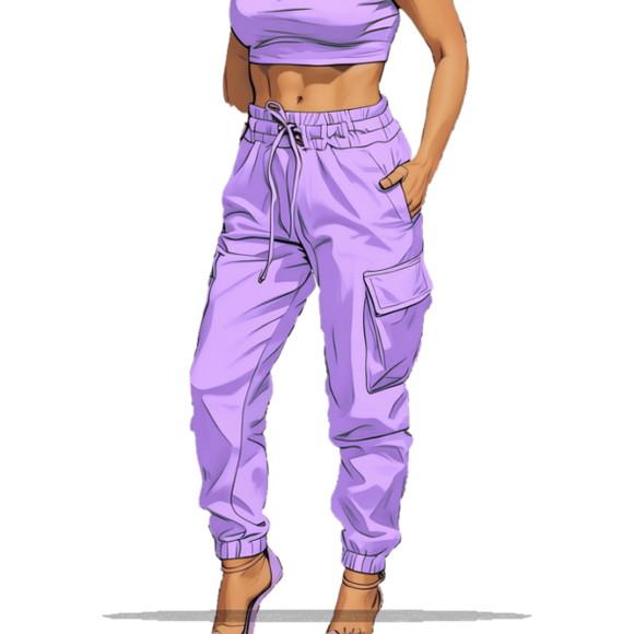 Modelagem Digital em pdf de Calça Jogger Feminina do Pp - Gg