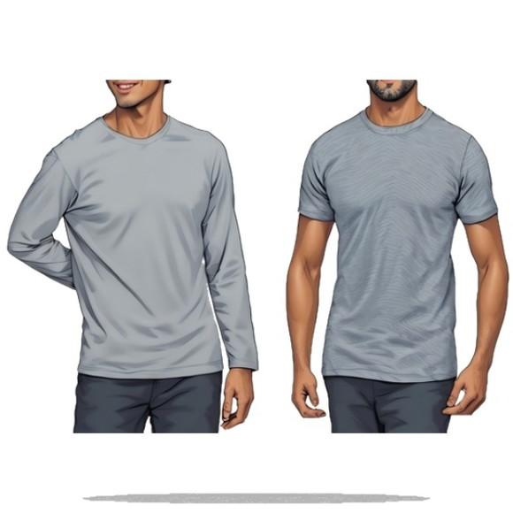 Modelagem Digital em pdf de Camiseta m Curta e Longa Pp - Gg