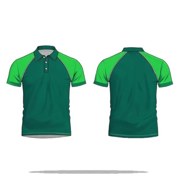 Modelagem Digital em pdf de Polo Raglan Masculina do Pp ao G