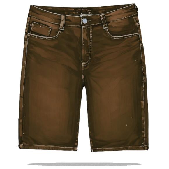 Modelagem em pdf de Bermuda Jeans Masc Tradicional 36 ao 54