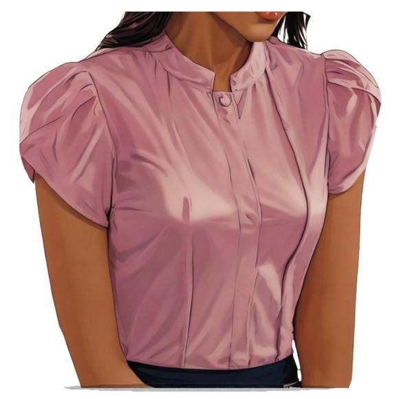 Modelagem em pdf de Blusa Fem Forma do P ao Xxg