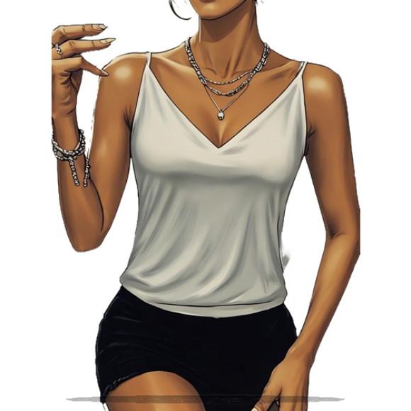 Modelagem em pdf de Blusa Regata Alça Fem 36 ao 52
