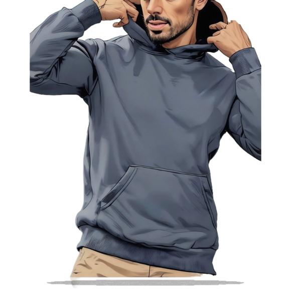 Modelagem em pdf de Blusa Moletom Adulto com Capuz Pp ao Xg