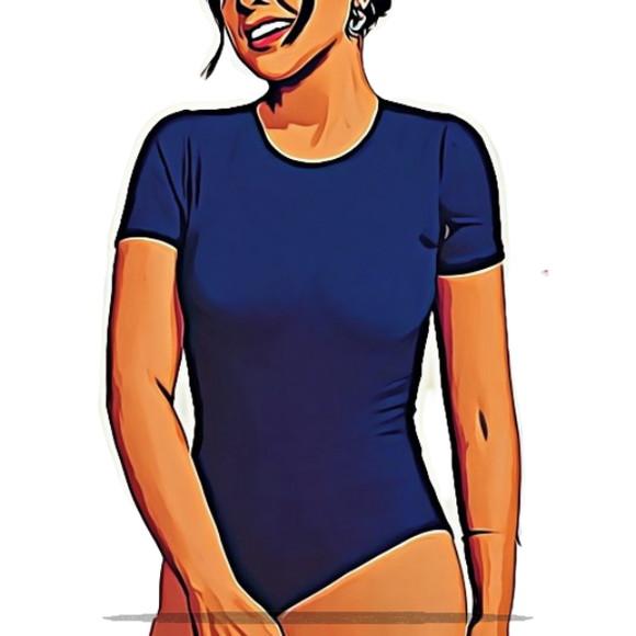 Modelagem em pdf de Body Adulto Fem Manga Curta do P ao Xxg