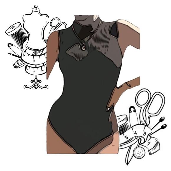 Modelagem em pdf de Body Adulto do P ao Xxg #38