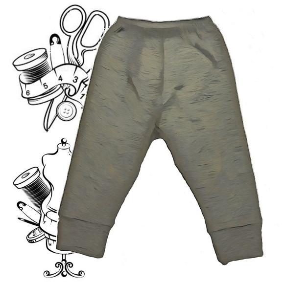 Modelagem em pdf de Calça Mijao Pe Revers Rn a 3 Anos #248