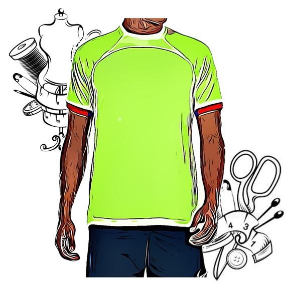 Modelagem em pdf de Camisa Futebol Masc Pp ao Gg #45