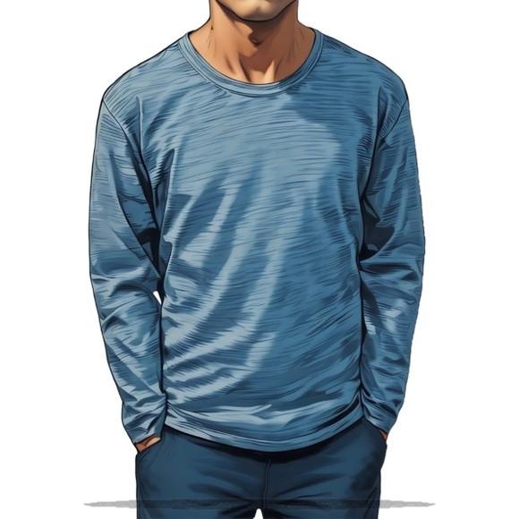 Modelagem em pdf de Camiseta Manga Longa Inf Masc 2 ao 16