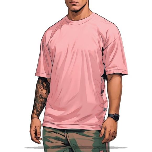 Modelagem em pdf de Camiseta Oversized Pp ao Xxg Masc