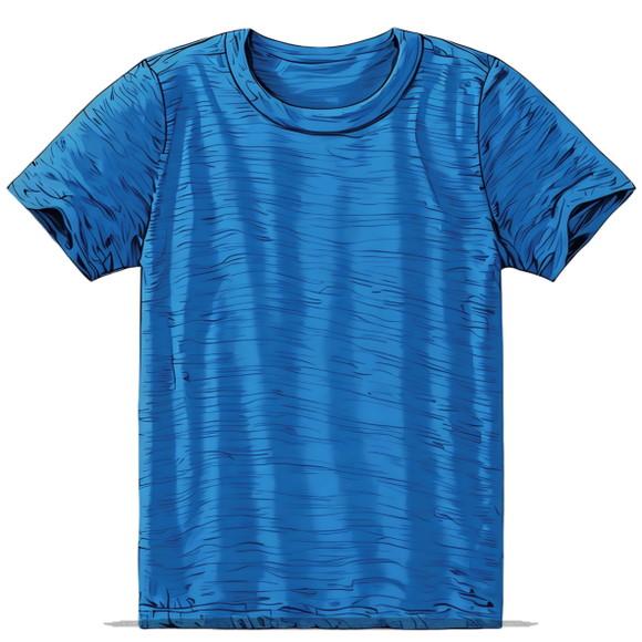Modelagem em pdf de Camiseta Trad Infantil de 2 a 16 Anos