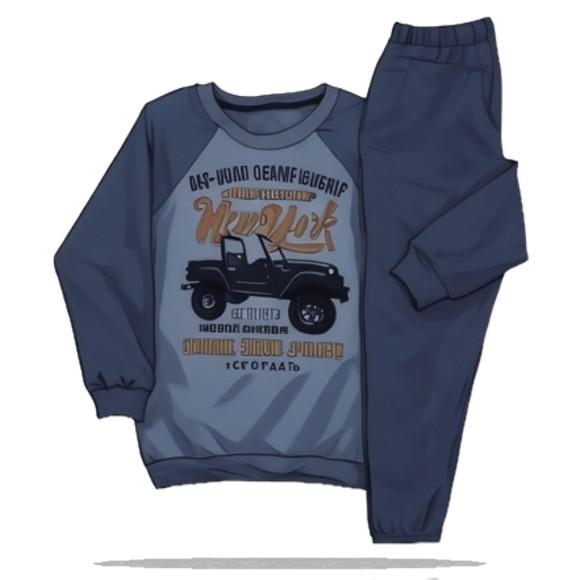 Modelagem em pdf de Conj Agasalho Moletom Inf Raglan 2 ao 14