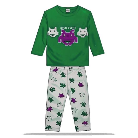Modelagem em pdf de Pijama Inverno Bebê Comprido Rn a 1 Ano