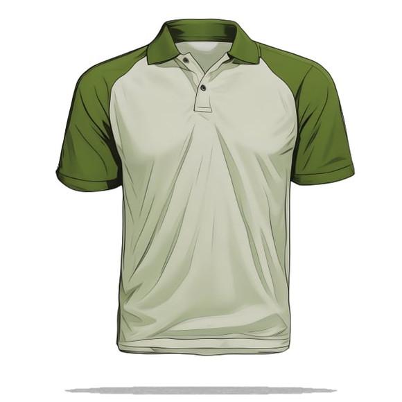 Modelagem em pdf de Polo Raglan Masculina do Pp ao Gg