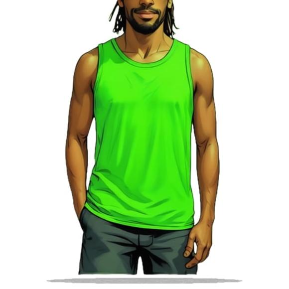 Modelagem em pdf de Regata Masculina Tradicional do Pp ao Xg