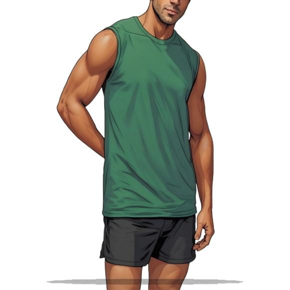Modelagem em pdf de Regata Machao Masculina do Pp ao Xg