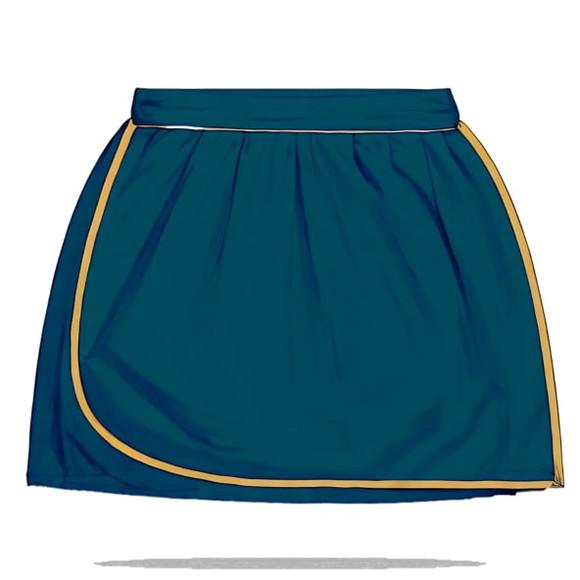 Modelagem em pdf de Short Saia Inf Uniforme Escolar 4 ao 14