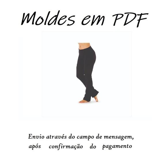 Modelagem Para Calça Bailarina Adulto - Molde Digital