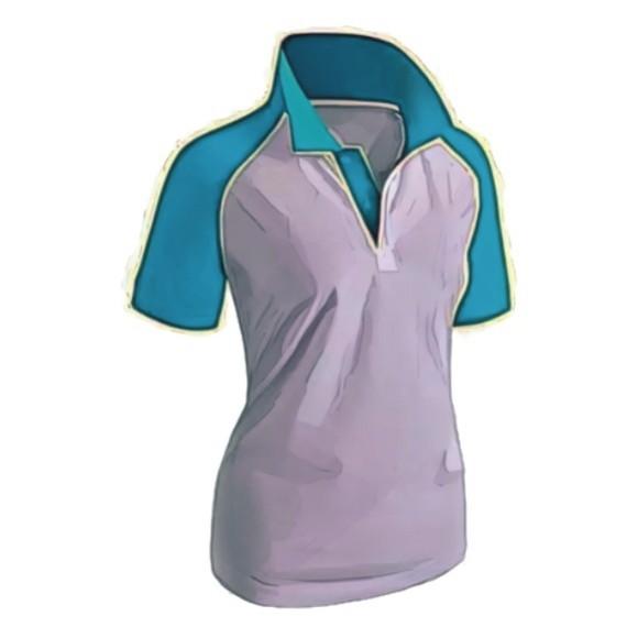 Molde Baby Look Gola Polo Blusa Feminina