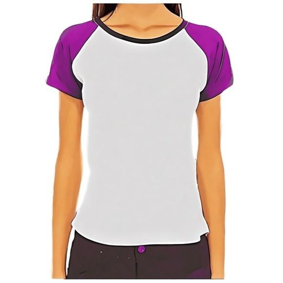 Molde Baby Look Raglan Feminina