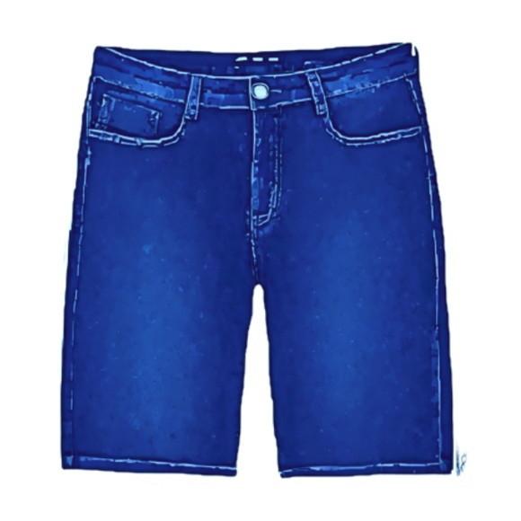 Molde Bermuda Jeans Masculino Tradicion