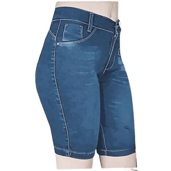Molde Bermuda Jeans Feminina Adulto 36 a 50