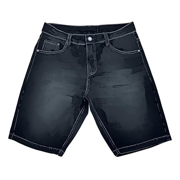 Molde Bermuda Masc Basica Jeans com Elastano 36 ao 48