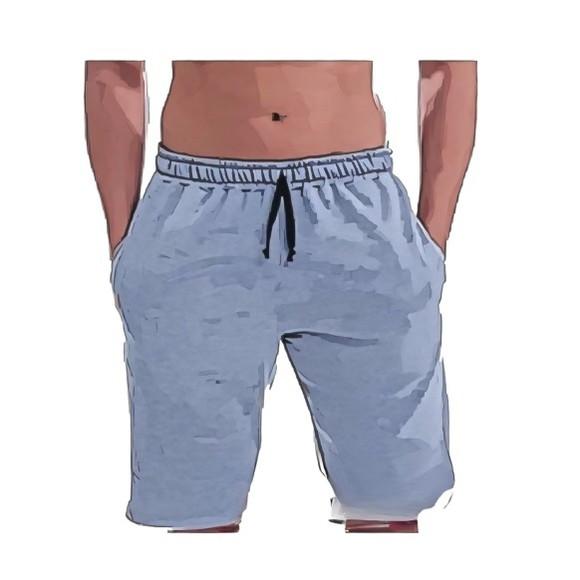 Molde Bermuda Moletom Adulto Bolso Lateral P ao Xg
