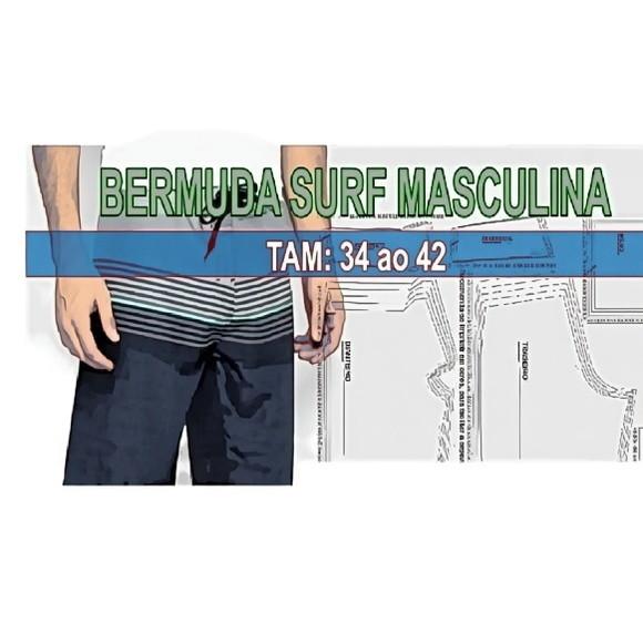 Molde Bermuda Surf Masculina