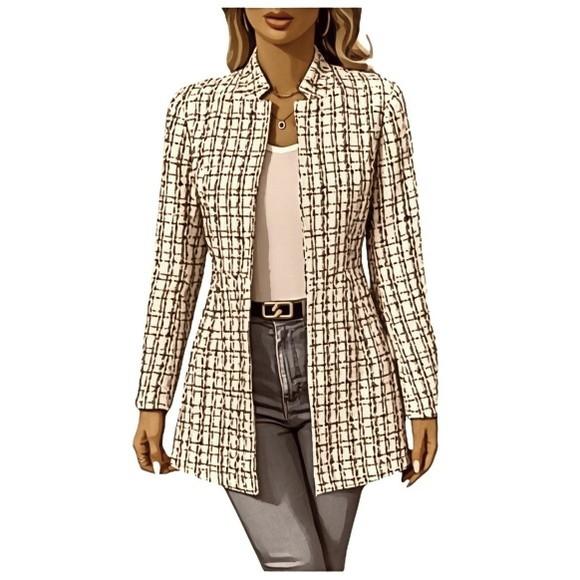 Molde Blazer Feminino Adulto Longo do P ao Xxg