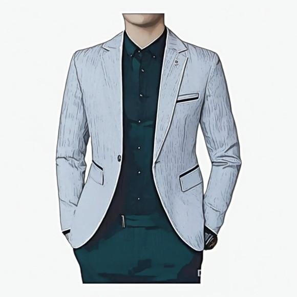 Molde Blazer Social Masculino Corte Italiano P ao Gg