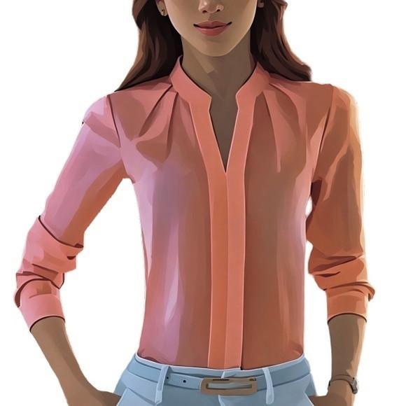 Molde Blusa Camisa Social Fem Gola Padre P ao Gg