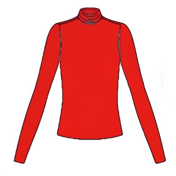 Molde Blusa Cacharrel Gola Alta em pdf P ao Gg