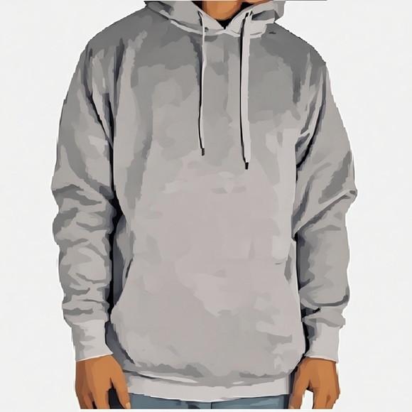 Molde Blusa Moletom Canguru com Capuz Pp ao Gg)