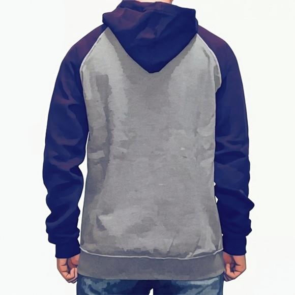 Molde Blusa Moletom Raglan Adulto Pp ao Gg)