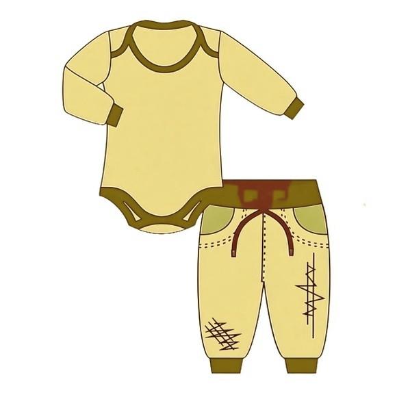 Molde Body e Calça Moletom Infantil 1 a 3 Anos