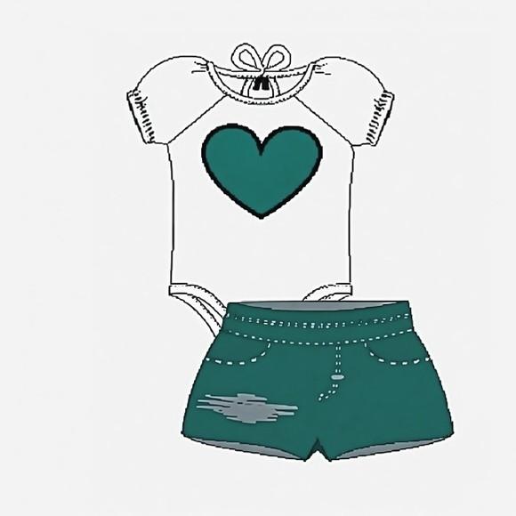 Molde Body com Short com Gabarito de Sublimação