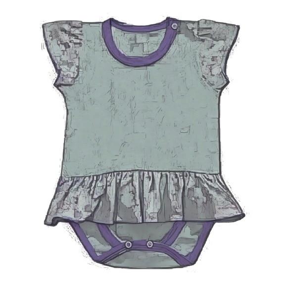Molde Body Saia Feminino Bebê - Lindo Modelo
