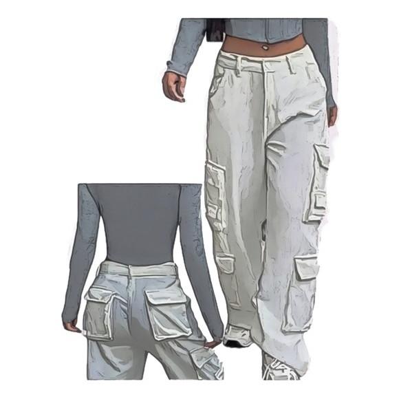 Molde Calça Cargo Fem 4 Bolsos Pantalona P ao Xxg