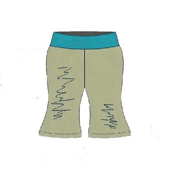 Molde Calça Flare Bebê