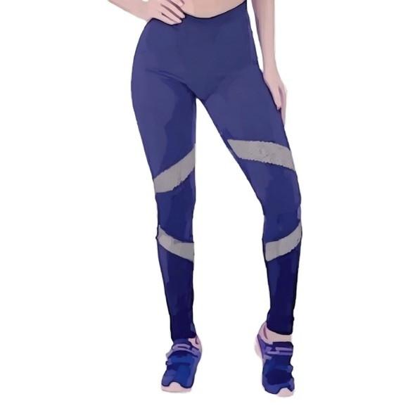 Molde Calça Legging Transparência Cós Alto P ao Gg