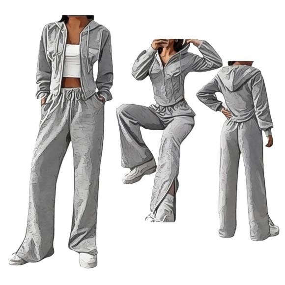 Molde Calça Moletom + Jaqueta com Capuz Fem P ao Xxg