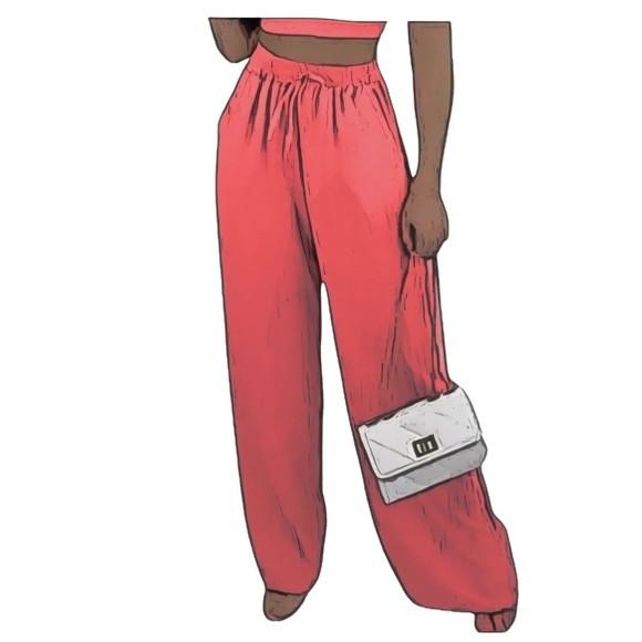 Molde Calça Pantalona Cós Elastico com Bolso