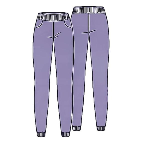Molde Calça Treino Moletom Feminina em pdf
