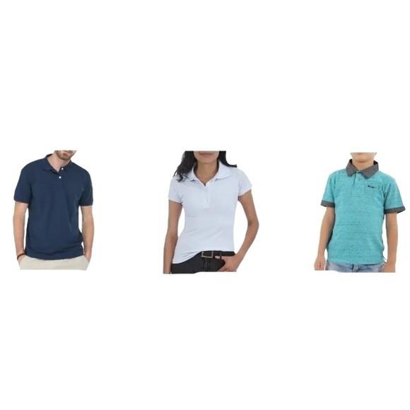 Molde Camisa Polo Masc Fem Infantil